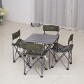 Mesa y sillas de acampada de alta calidad de la nueva comida campestre del diseño fijadas para acampar